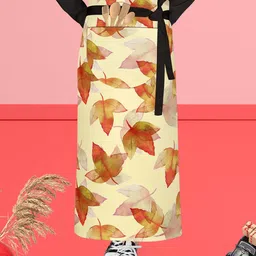 ArtzFolio Printed Waist to Feet Apron-3