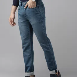 Blackberrys Men Blue Skinny Fit Stretchable Jeans-picture-31
