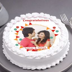 To The Joyous Times Congratulations Cake-26