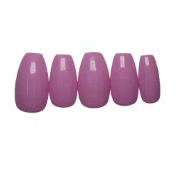 SOEZI The Sky Is Pink Reusable Press On Nails-Ready To Wear image 1