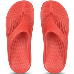 Floatz by Bata Women's Red Flip Flops image 1