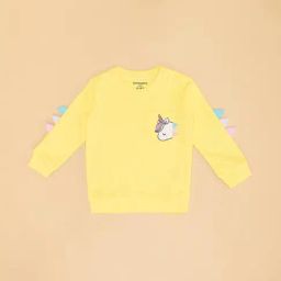Pantaloons Baby Yellow Sweatshirt-image-94
