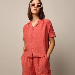 Only Red Regular Fit Shirt-68