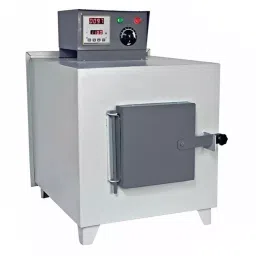 U-Tech 100 x 100 x 225 mm 1100 to 1200°C Mild Steel Rectangular Muffle Furnace SSI-113-19