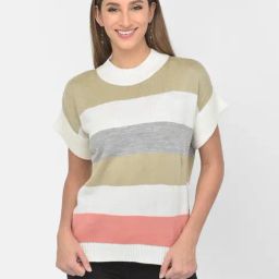 Latin Quarters Multicolor Striped Pullover-picture-15