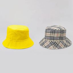TIPY TIPY TAP Checked Cotton Reversible Bucket Hat-50