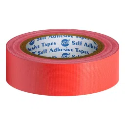 VCR 18 m x 24 mm Waterproof Textile Fibre Red Duct Tape, 24 Rolls Per Pack-image-24