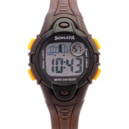 Sonata 87012PP01 Super Fibre XI Digital Unisex Watch-image-99