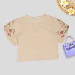 Akkriti by Pantaloons Kids Egret Cotton Printed Regular Fit Top-picture-11