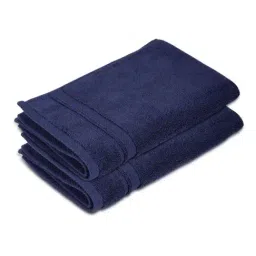 Boutique Living Platinum Pulse Navy Blue Cotton Blend Hand Towels - Set of 2-picture-32