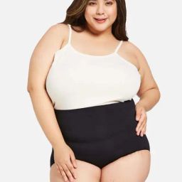 Secrets By ZeroKaata Black Plain Tummy Shapewear-image-85