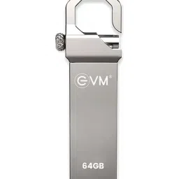 EVM EVMPD 64GB USB 2.0 Pendrive (Metallic Black)-24