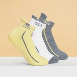 Ajile by Pantaloons Multicolor Color Block Socks - Pack of 3 image 1