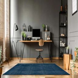 DDECOR Live beautiful Reflex Navy Polypropylene Small Rug - Set of 1-image-25