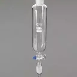 Glassco 100 ml Cylindrical Separating Funnel With Glass Stopcock and With Cone & Stem 165.202.03A-22