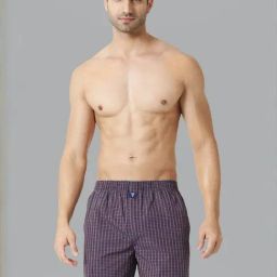 Van Heusen Multi Regular Fit Checks Shorts - Pack of 2-31