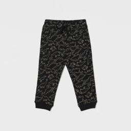 Juniors by Lifestyle Boys Black Cotton Printed Joggers-picture-35