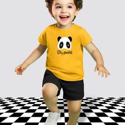 MGRS Unisex Kids Printed T-shirt with Shorts-image-11