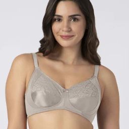 Amante Beige Embroidered Bra-picture-38