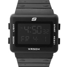 Skechers Men Black Larson Digital Watch SR1077-33