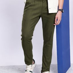 Aeropostale Men Smart Slim Fit Chinos Trousers-picture-43