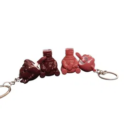 VBA Cartoon Keychain Liquid Lipstick - 5 ml - Nude-67