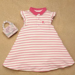One Friday Striped A-Line Dress-75