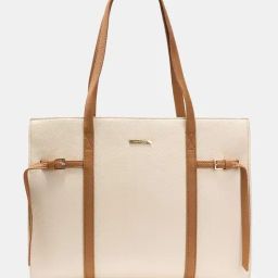 Forever Glam by Pantaloons Off white Shoulder Handbag-image-33