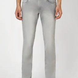Van Heusen grey Solid Jeans-image-94