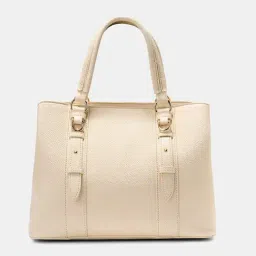 Forever Glam by Pantaloons Ecru Shoulder Handbag-picture-21