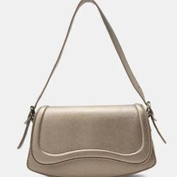 Forever Glam by Pantaloons Gun metal Shoulder Handbag-picture-11