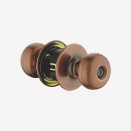 Dorset Nickel Antique Brass Finish Door Knob Lock PRTO-image-25