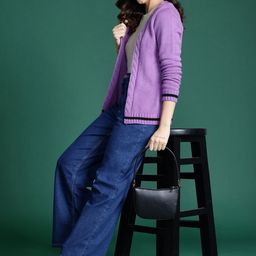 DressBerry Open Front Cable Knit Sweater-image-14