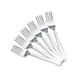 Judge by Prestige Sparkle Stainless Steel Dessert Fork 6 pc Set Dishwasher Safe Silver-picture-9