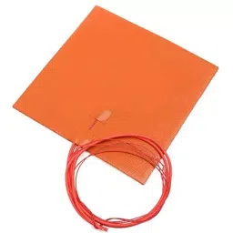 3D Techno 300 x 300 mm Orange Silicon Heater Pad For 3D Printer Bed-46