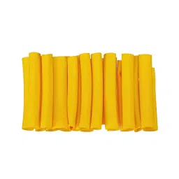 Immech 8 mm Polyolefin Heat Shrink Tube Cable Sleeve Wrap 45mm(1.75 Inch)  Yellow Pack of 250 Pcs-12