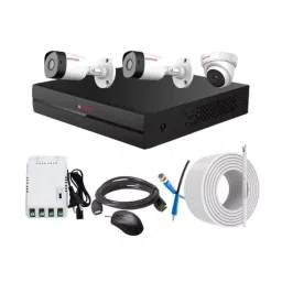 CP PLUS CCTV Combo Kit 2.4 MP Full HD Audio Indoor & Outdoor with 4 Channel DVR 2 Bullet, 1 Dome Camera, 4 Channel SMPS, 70 m Copper Cable & Connectors-image-68