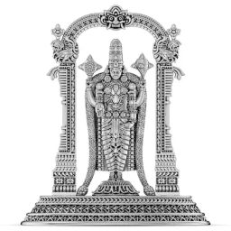 Joyalukkas 925 Silver Balaji Serenity Idol - 67.78 gm-16