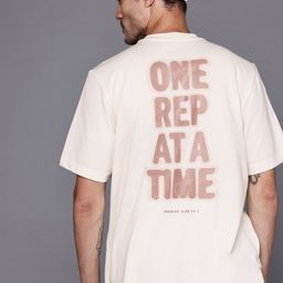 ADIDAS Back Typography Print Training T-shirt-image-25