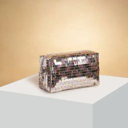 Forever Glam by Pantaloons Gold Embellished Small Pouch-36