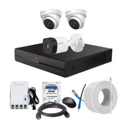 CP PLUS CCTV Combo Kit 2.4 MP Indoor & Outdoor with 4 Channel DVR, 1 Bullet 2 Dome Camera, 4 Channel SMPS, 70 m Cable, 2TB HDD & Connectors-image-72