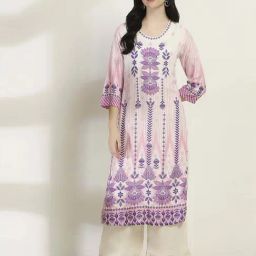 Rangriti Purple Viscose Rayon Straight Kurta-image-28
