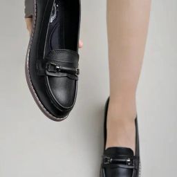 Shoetopia Kids Black Casual Loafers-picture-26