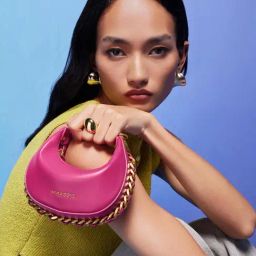Miraggio Pink Solid Small Handbag-36