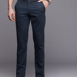 Louis Philippe Sport Men Tapered Fit Smart Casual Trousers-image-49
