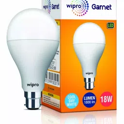 Wipro Garnet 18 W B22 LED Bulb (Cool White, Pack of 1)-picture-12