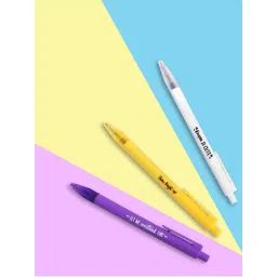 Doodle Collection 0.5mm Fine Point Retractable Blue Ink Gel Pens (Set of 3) - Inkspiration 7-image-5