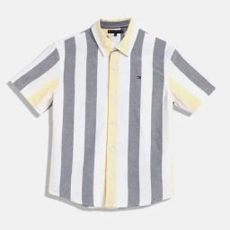 TOMMY HILFIGER Boys Multi Cotton Striped Shirt-image-22