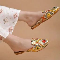 Shoetopia Women's Multicolor Mule Shoes-23