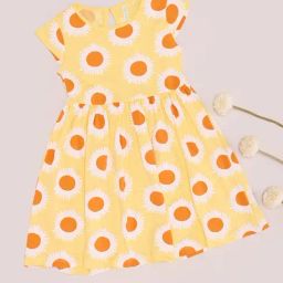 Pantaloons Junior Girls Yellow Dress-image-78
